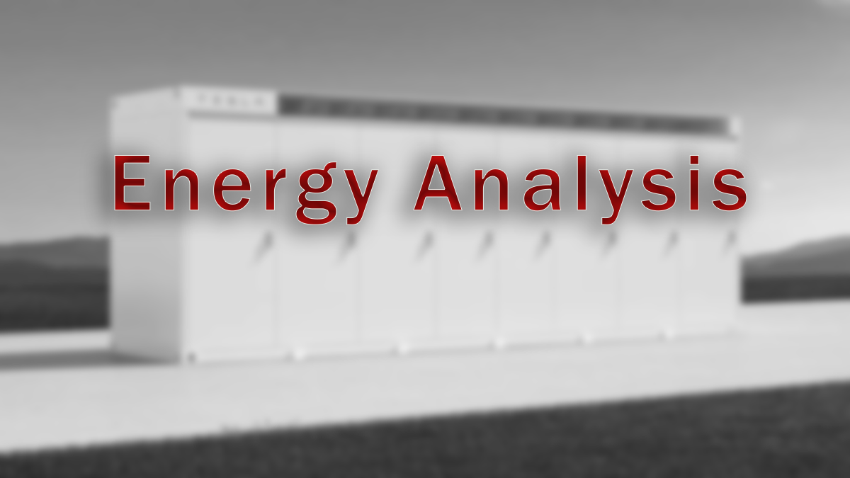 Tesla Energy Analysis